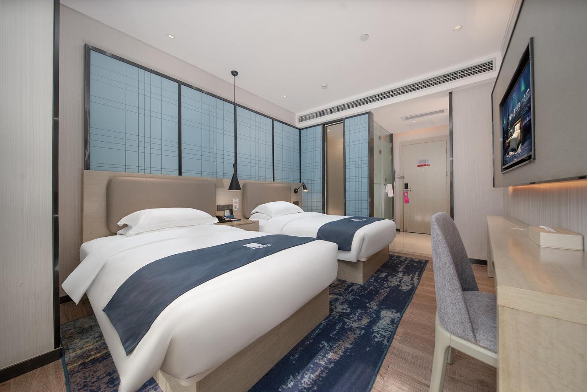 Echarm International Hotel Canton Tower Pazhou Convention And Exhibition Center Lujiang Subway Metro Branch - Free Shuttle Bus To Canton Fair Complex During Canton Fair Period Exterior foto